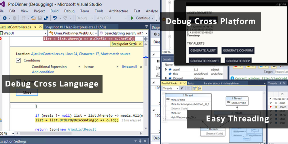 debug cross platform