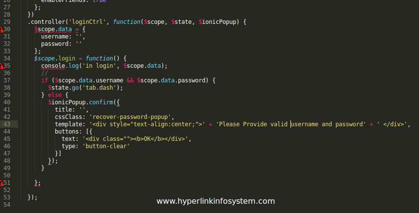 Create Incredible Application on Ionic platform | Hyperlink InfoSystem