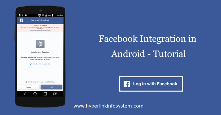 How to Integrate Facebook Signup to your Android App