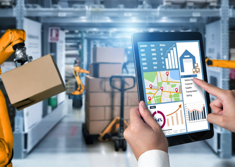 AI-powered logistics automation ecosystem