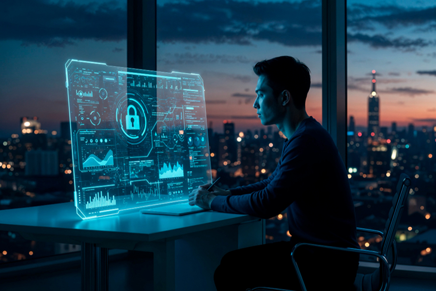 AI-driven monitoring for cybersecurity threat detection