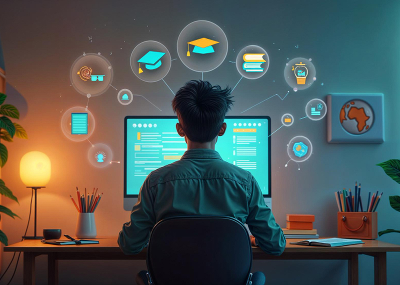AI-powered learning management platform