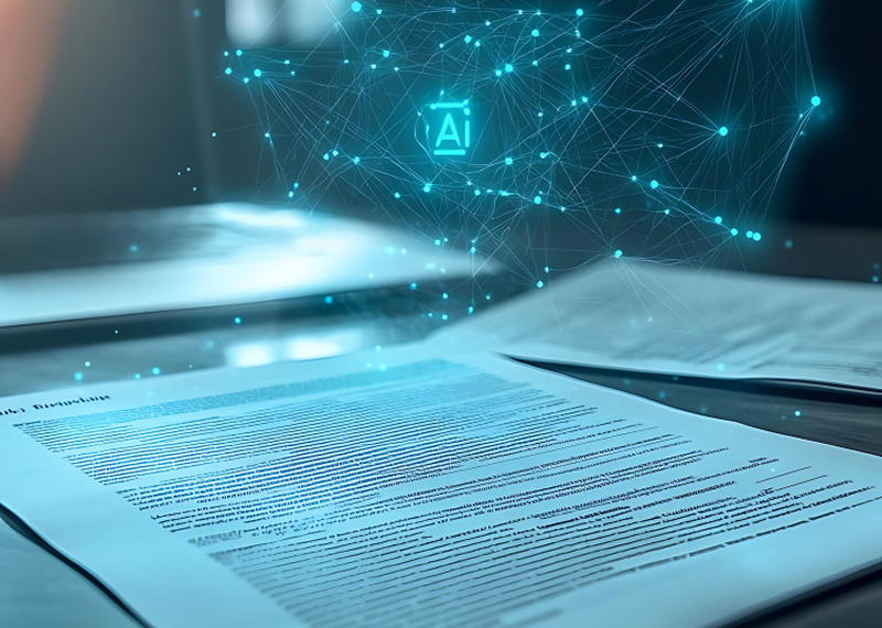 AI and NLP document processing architecture