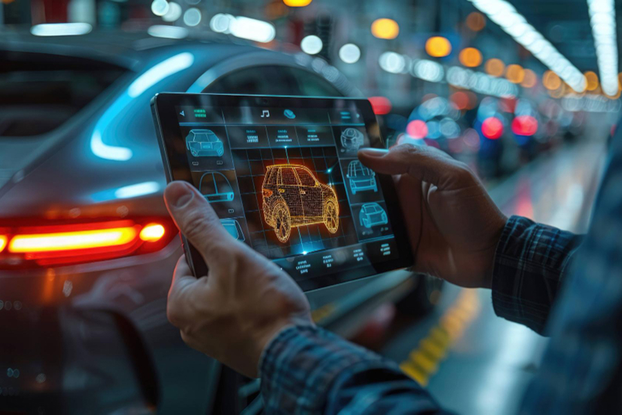 AI-powered vehicle companion app enhancing driver experience