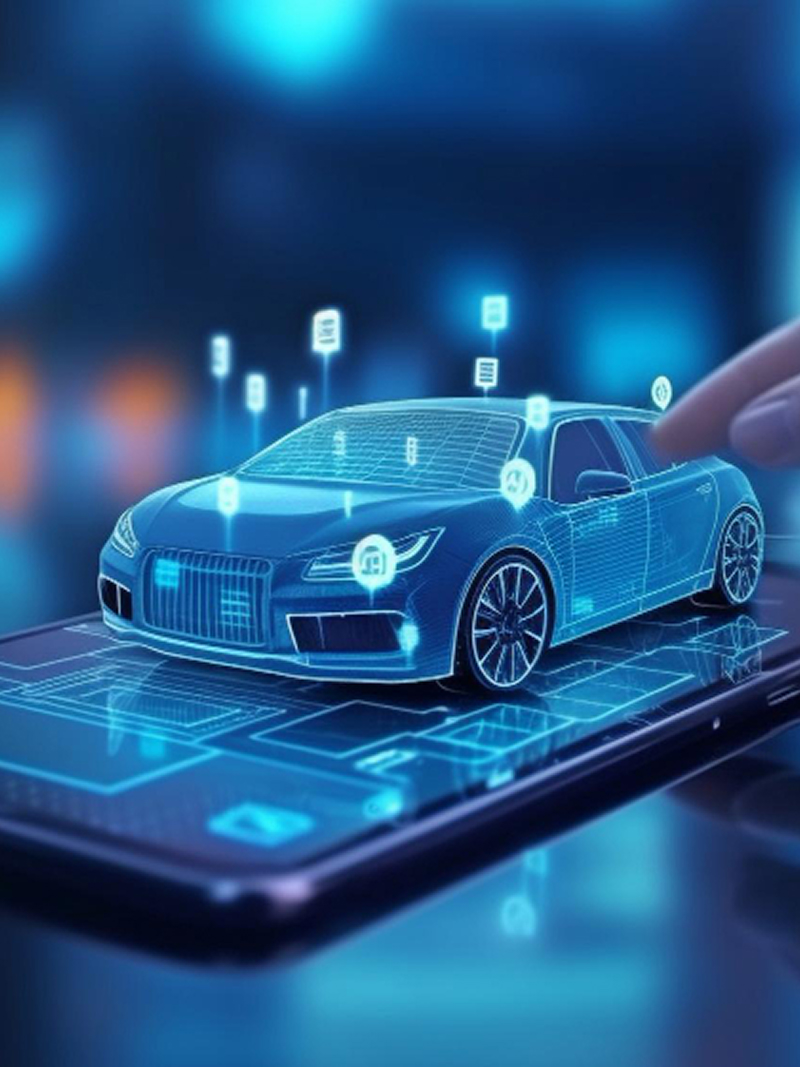 Automotive company advancing connected vehicle experiences
