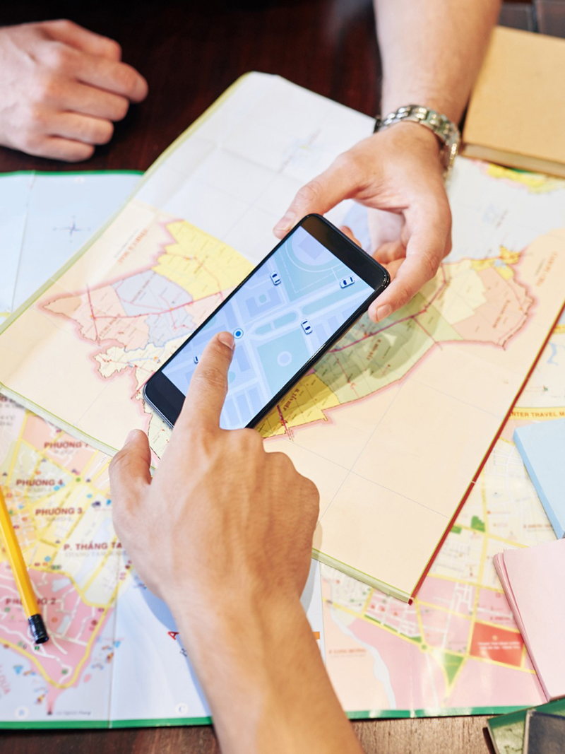 Travel brand enhancing digital trip planning