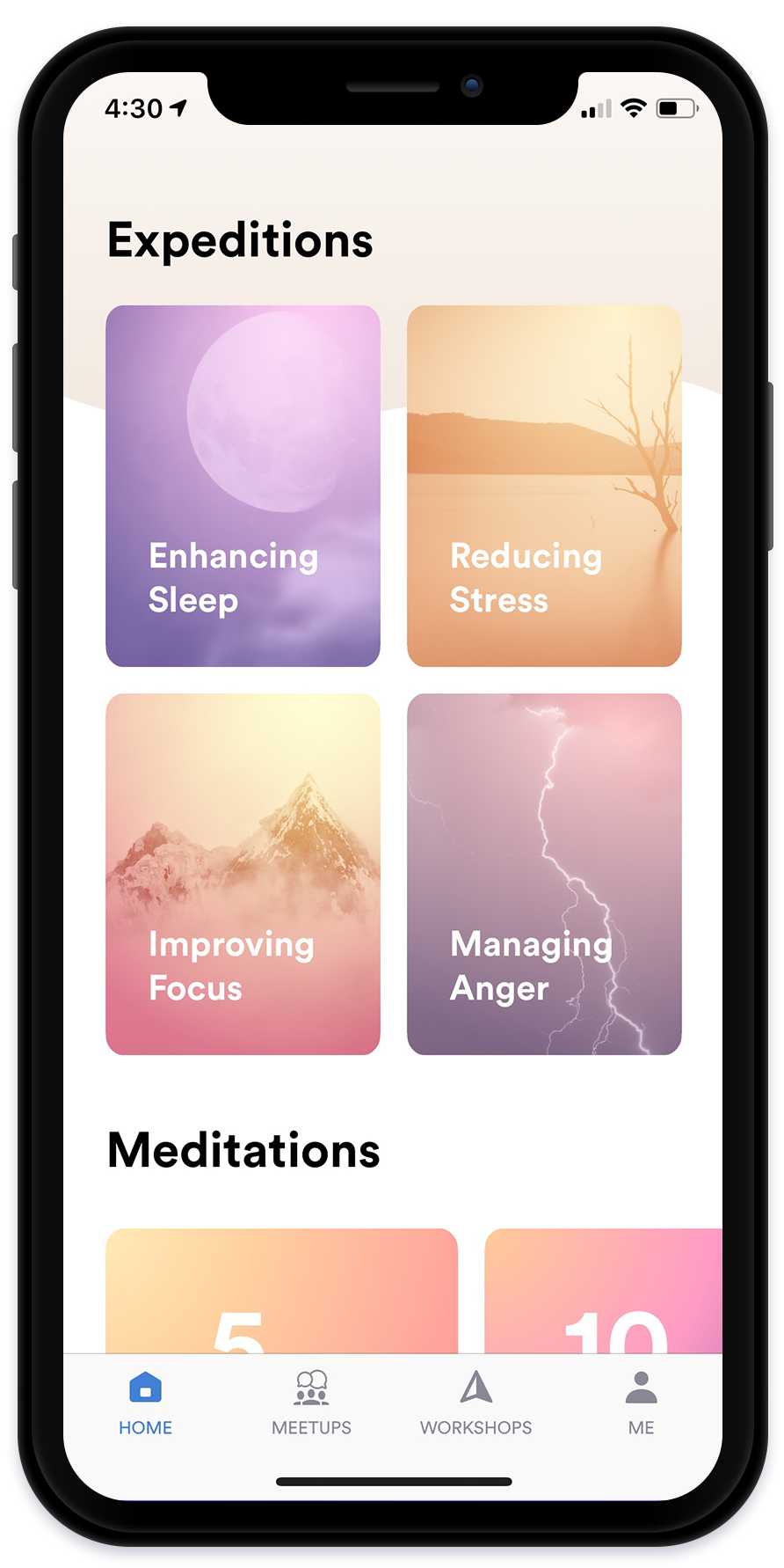 meditation app case study