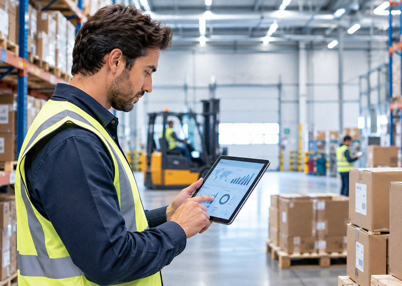 Automating Warehouse Inventory and Order Fulfillment with Intelligent Supply Chain Software architecture