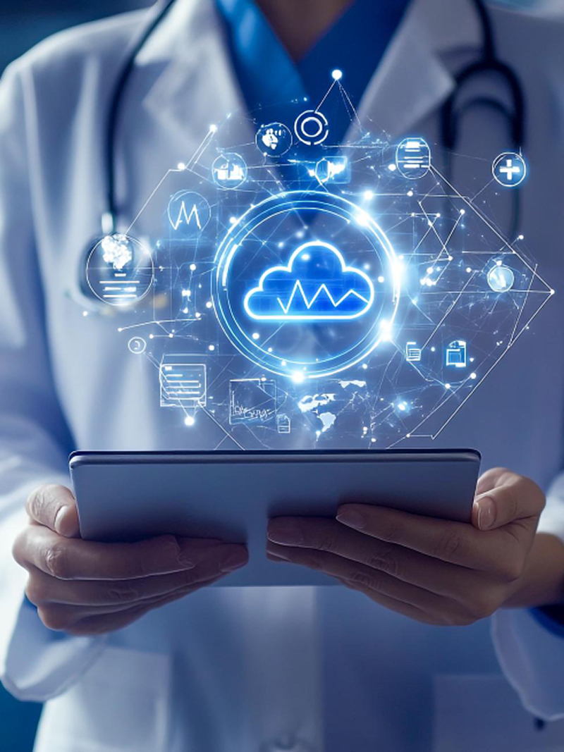 Healthcare organization cloud infrastructure