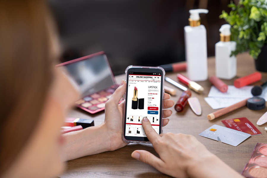 Beauty shopping app that increased customer retention by 45%
