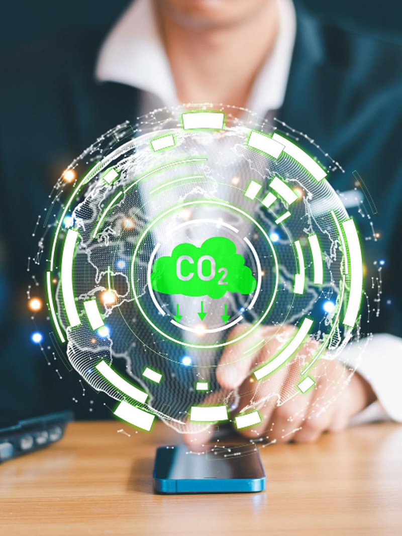 A blockchain-powered solution for carbon accountability