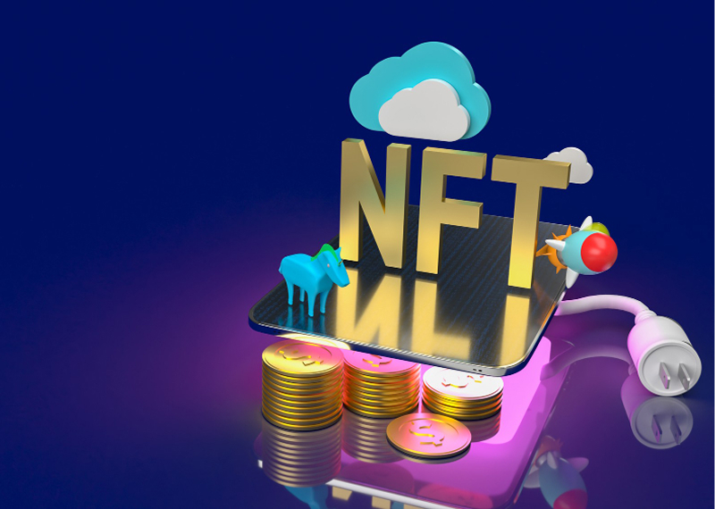 Blockchain-powered NFT marketplace and digital asset trading ecosystem