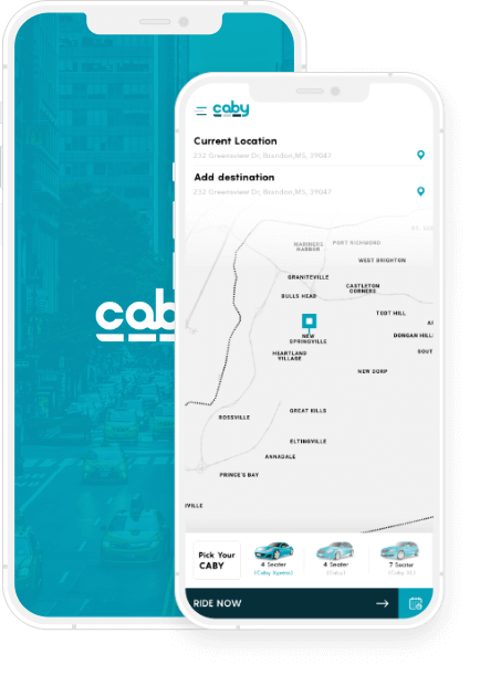 caby ride hailing mobile app