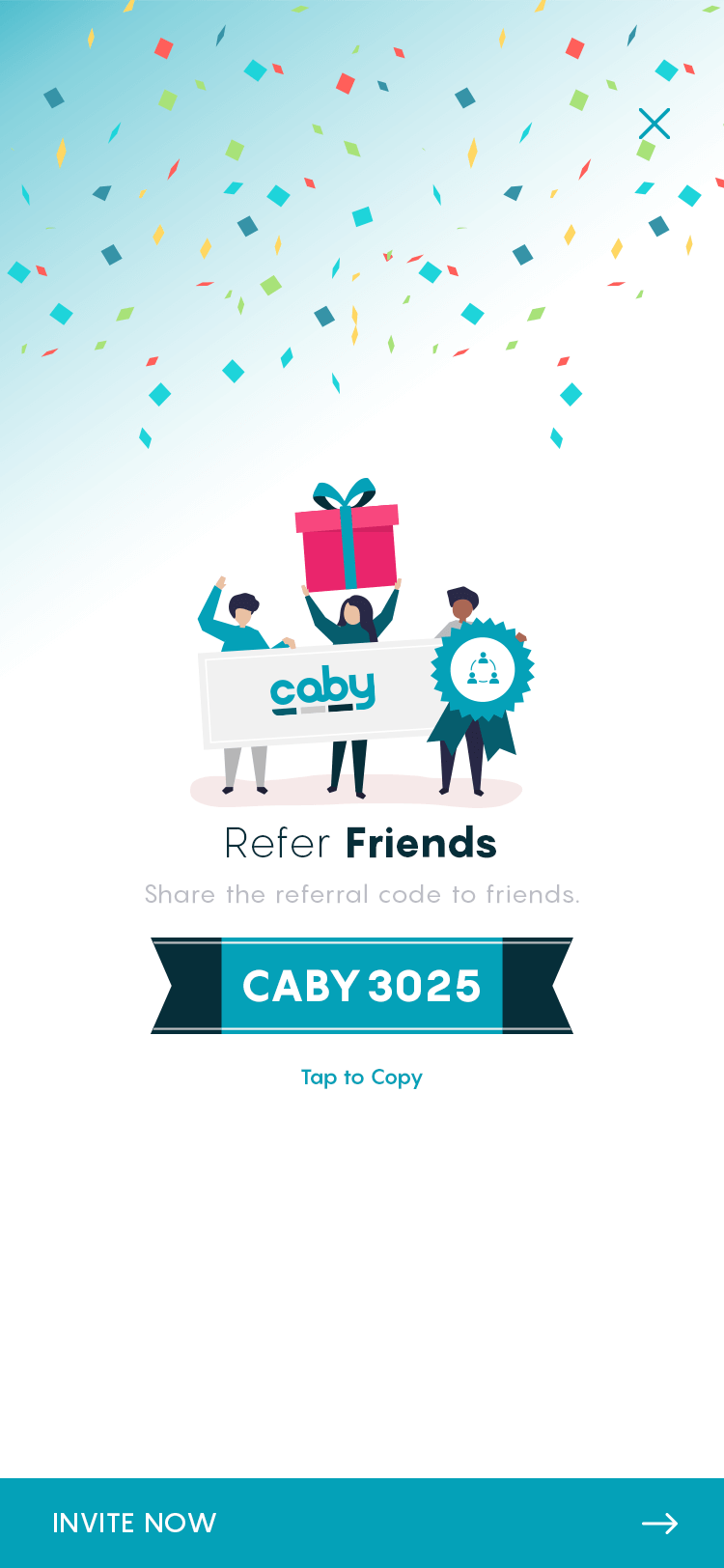 caby ride hailing mobile app