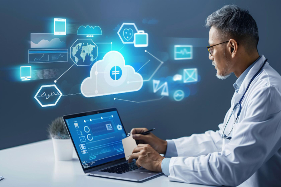 Cloud migration electronic health record systems