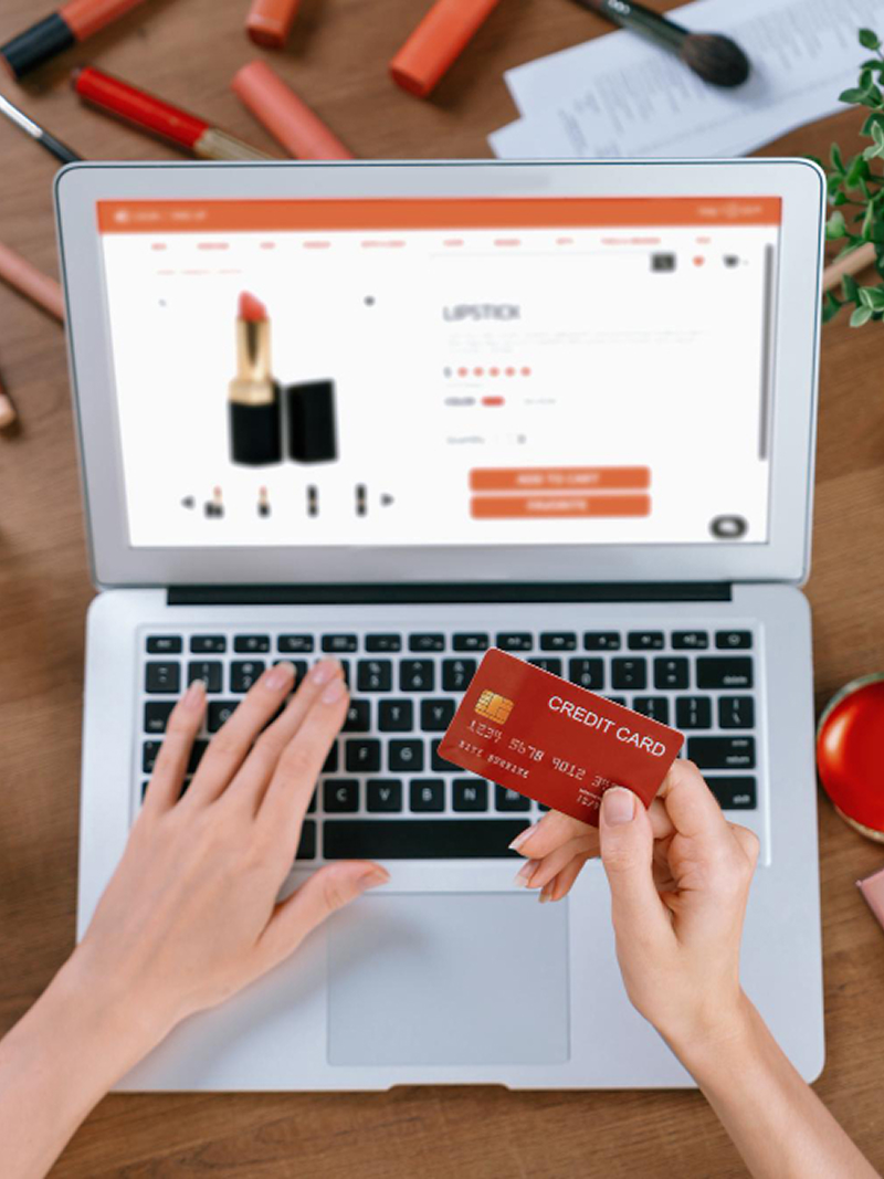 Beauty e-commerce platform design