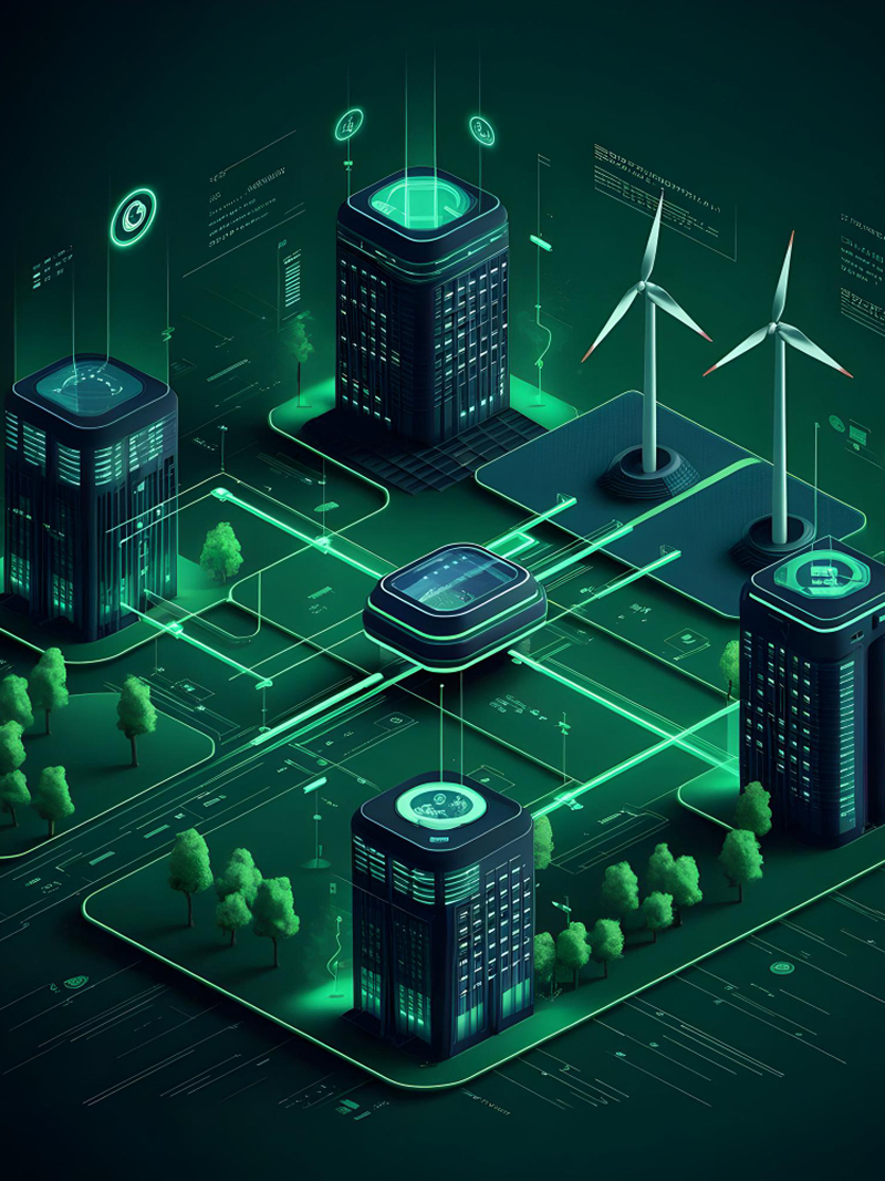 Decentralized power trading marketplace