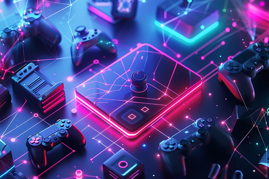 Decentralized gaming play-to-earn ecosystem