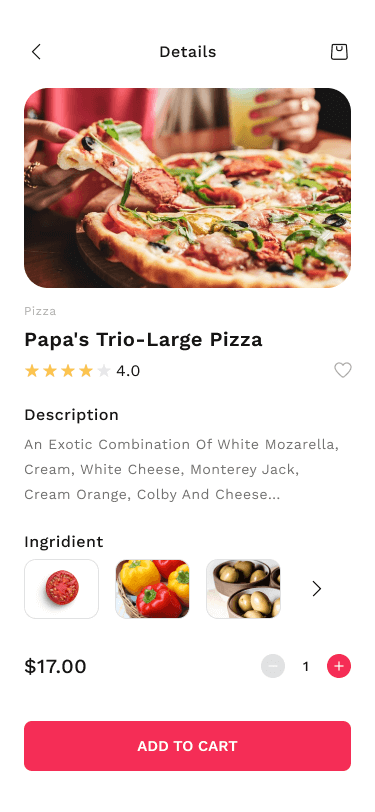 papa john's pizza delivery app