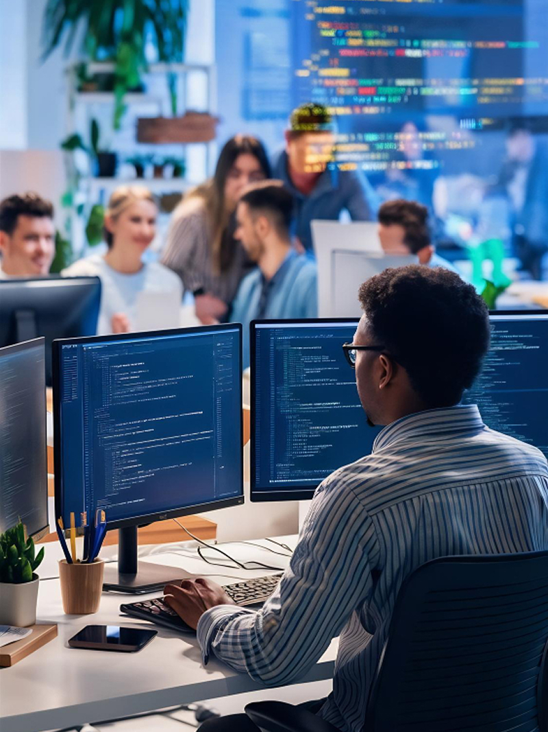 An enterprise strengthening software security and compliance