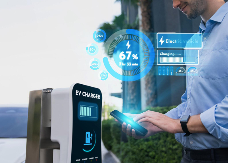 AI and IoT-powered EV charging management ecosystem