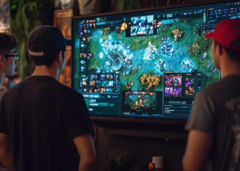 Scalable strategy gaming platform architecture
