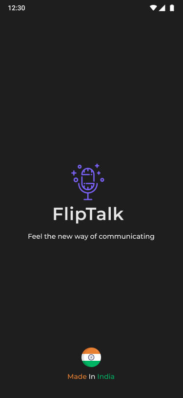 FlipTalk - Audio Discussion Mobile App