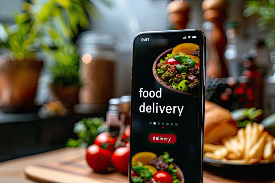 Food delivery mobile app online orders