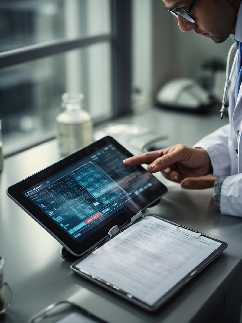Generative AI Healthcare Platform for Clinical Documentation & Workflow Automation Dashboard
