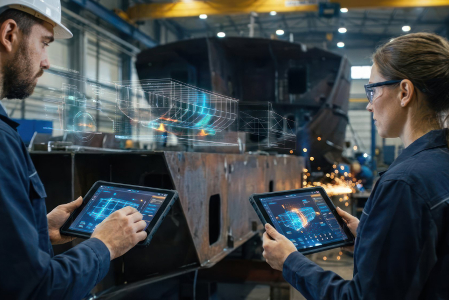 Industrial Digital Twin Platform for Equipment Monitoring and Predictive Operations