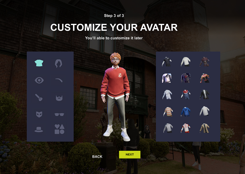 ITHF metaverse platform architecture