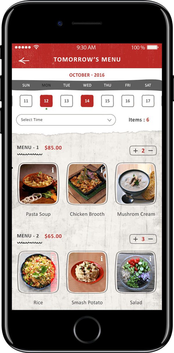 food app development