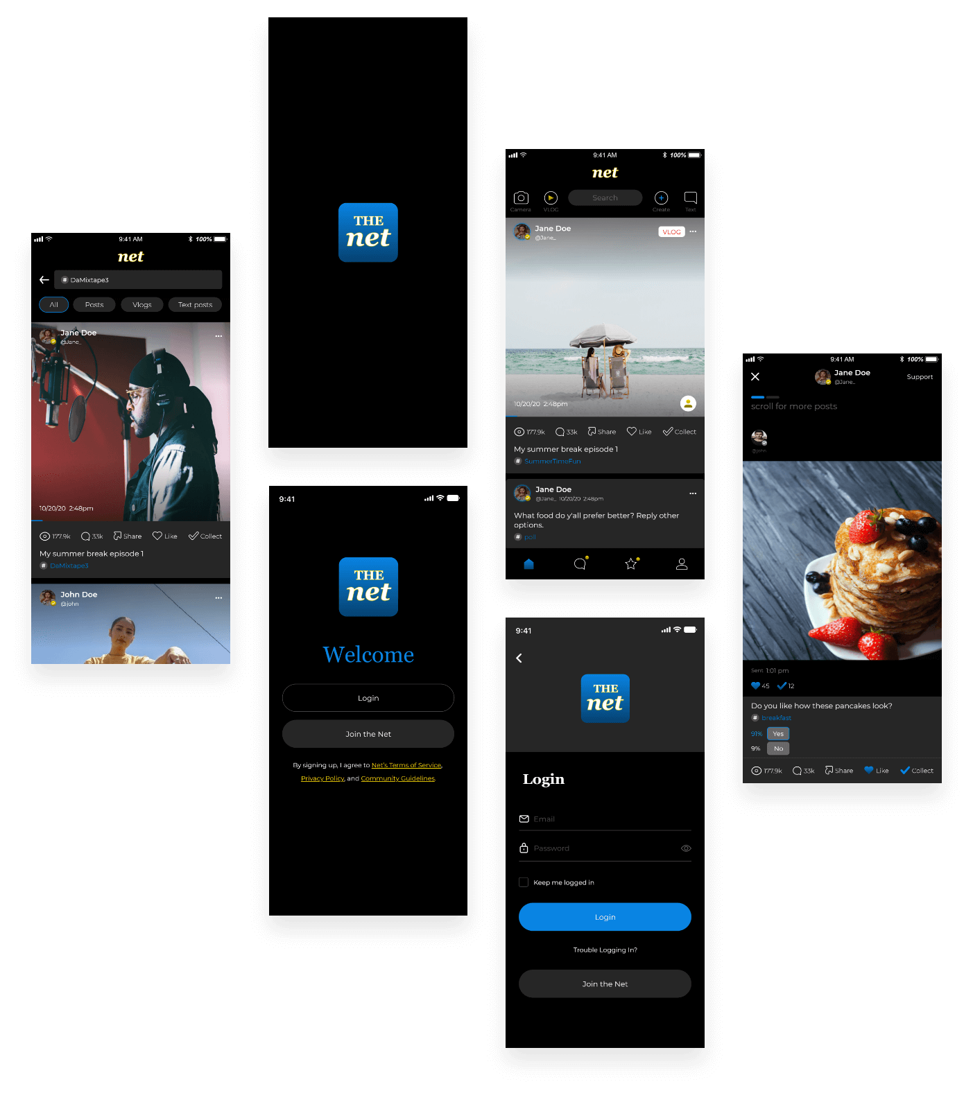 net social app