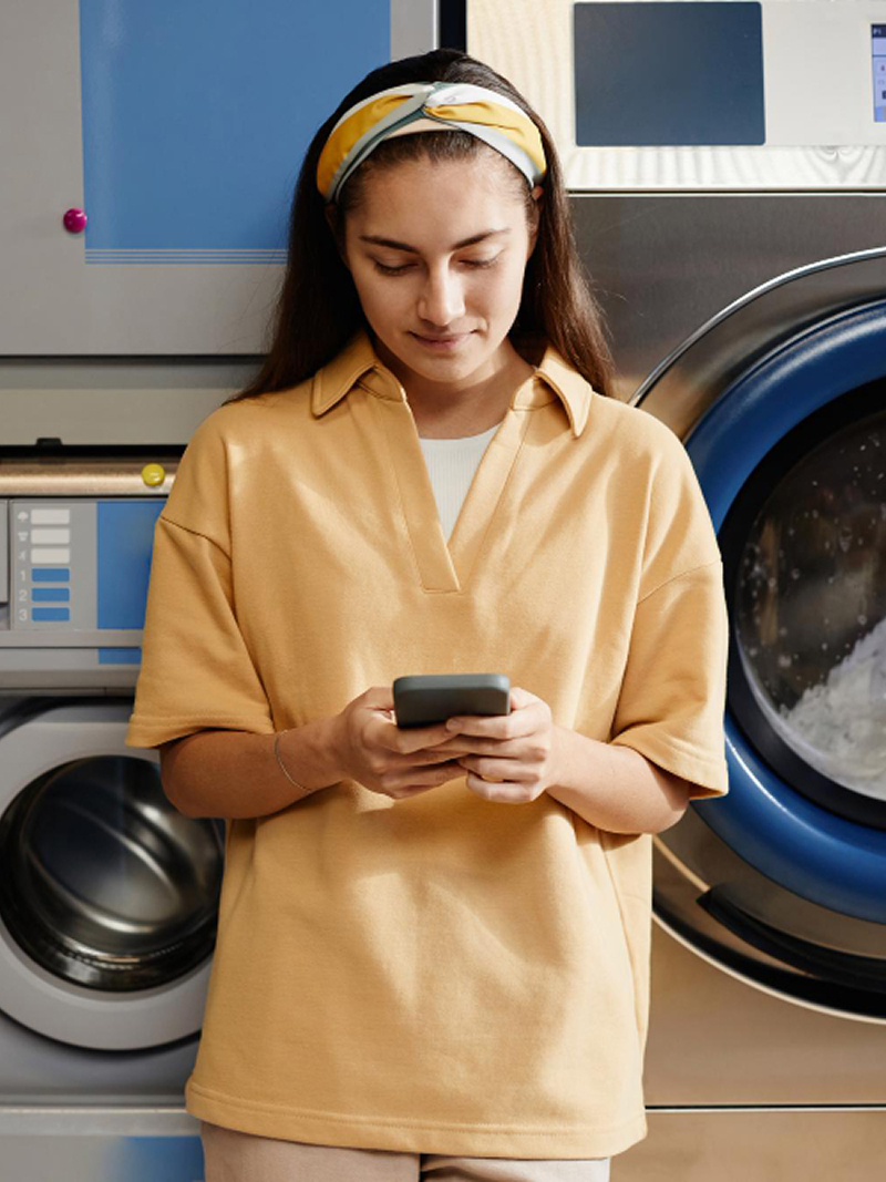 Digitizing the complete laundry service journey