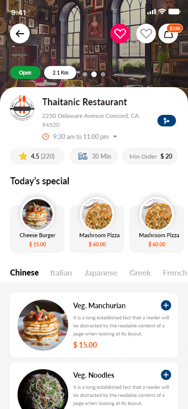 prestoeat food delivery app