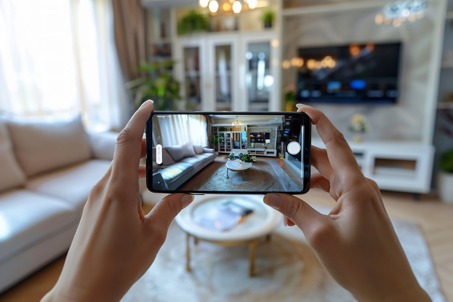 Property listing mobile app with advanced search and virtual tours