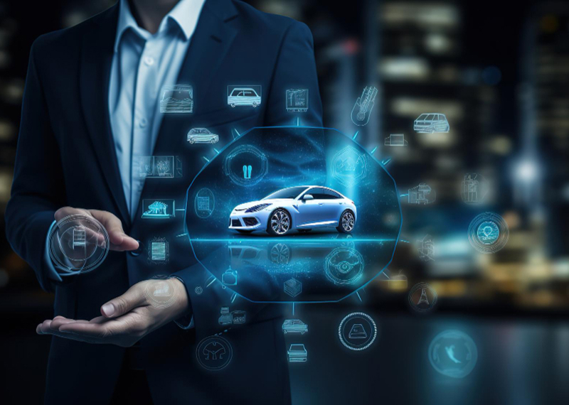Salesforce Automotive Cloud for Connected Vehicle and Dealer Management architecture