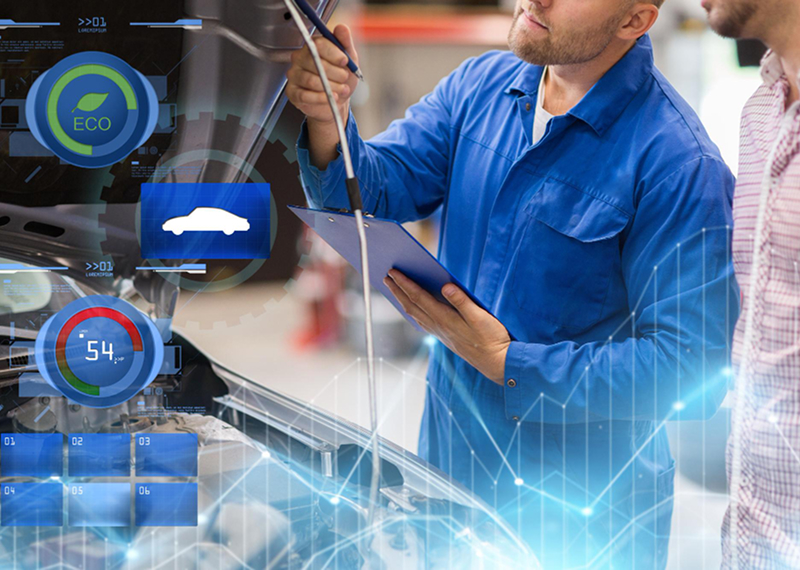 Intelligent Salesforce Field Service platform