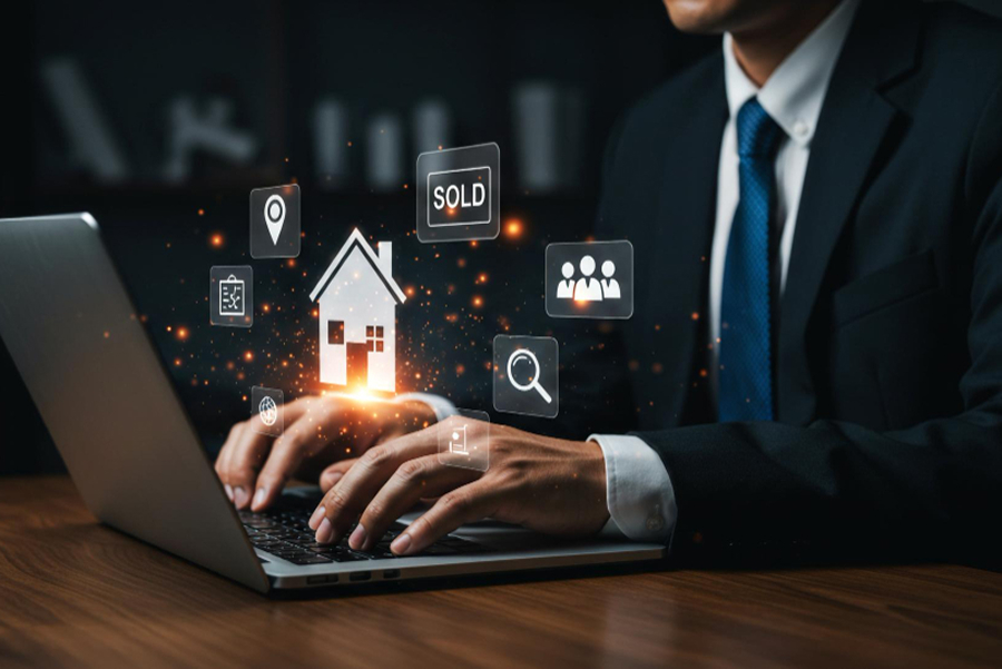 Salesforce real estate CRM for property and lead management