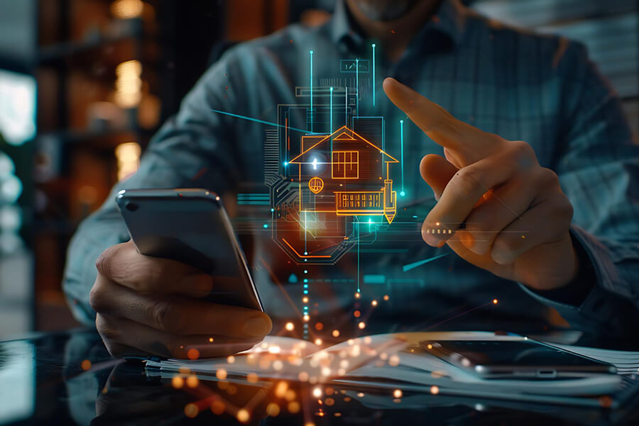 Smart contract real estate transaction automation