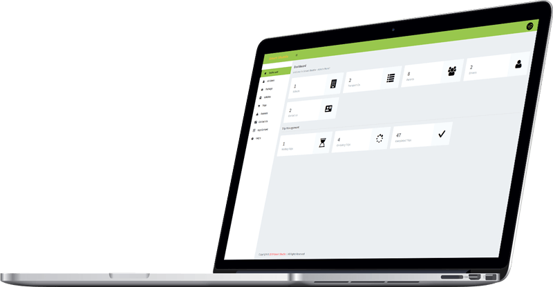 smart shuttle admin panel