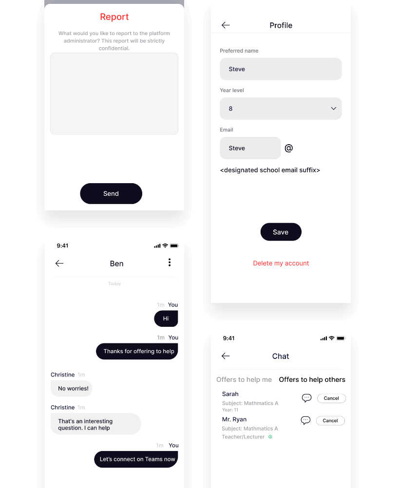 studentlinkx white label education helper application