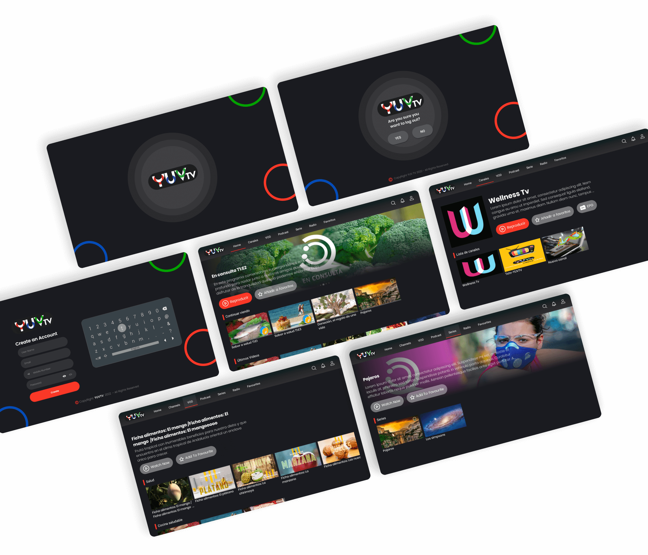 yuv tv ott platform development