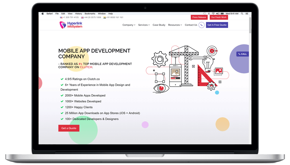 Top Mobile App Development Company USA, India & UAE - Hyperlink InfoSystem