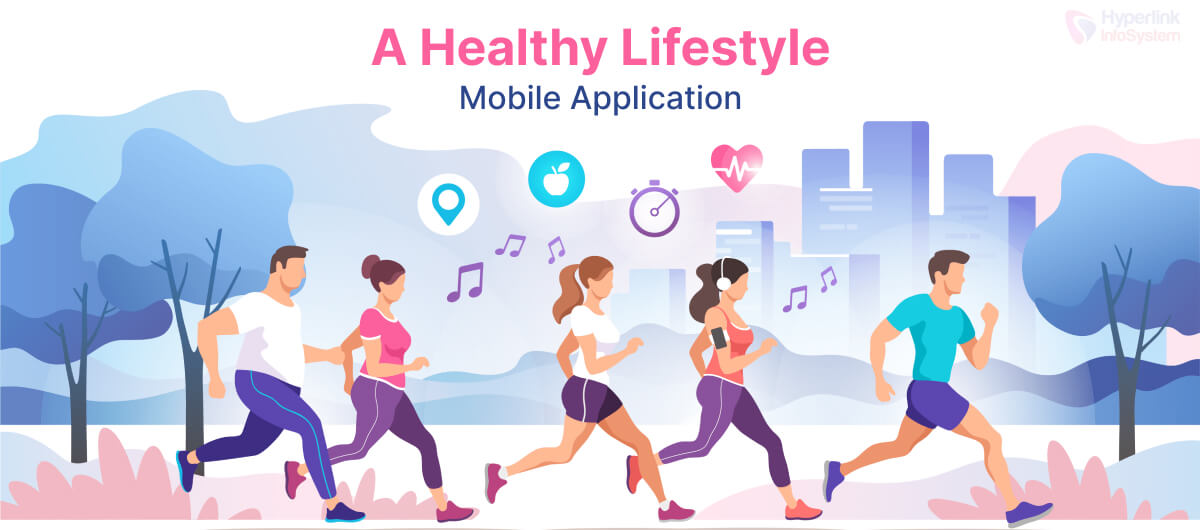 a healthy lifestyle mobile application