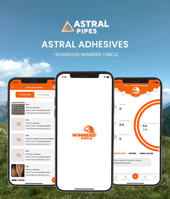 Astral Adhesives App