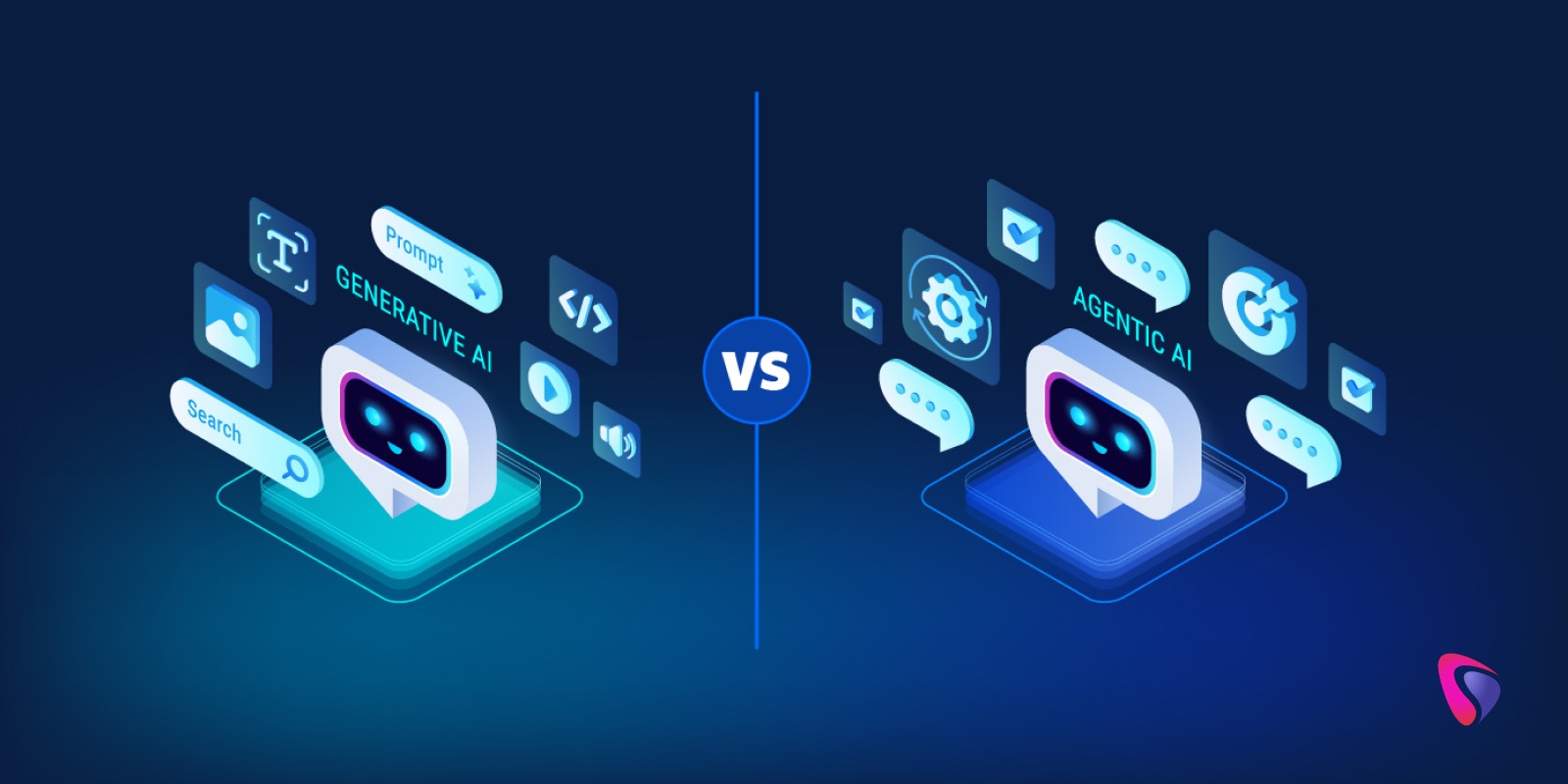 agentic ai vs generative ai: key differences, use cases, and future impact