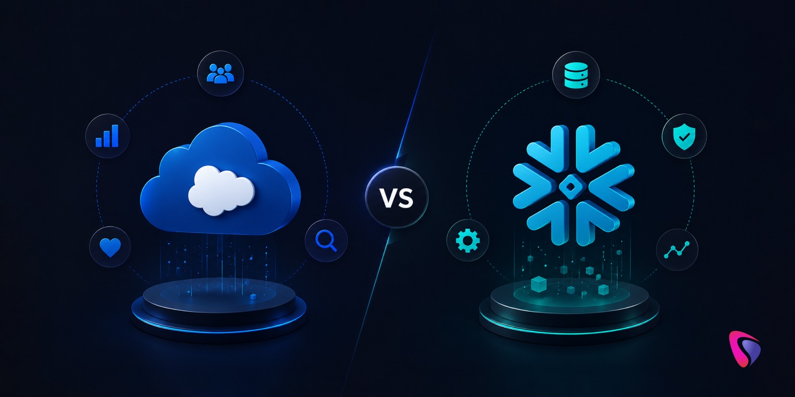 salesforce data cloud vs snowflake