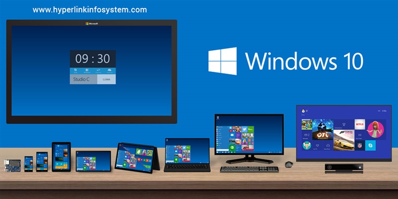 some great features of the newly launched windows 10- get updated with hyperlink infosystem