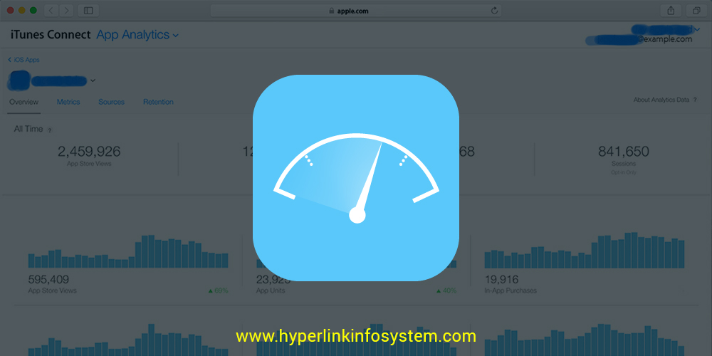 apple brings into view app analytics for app-store